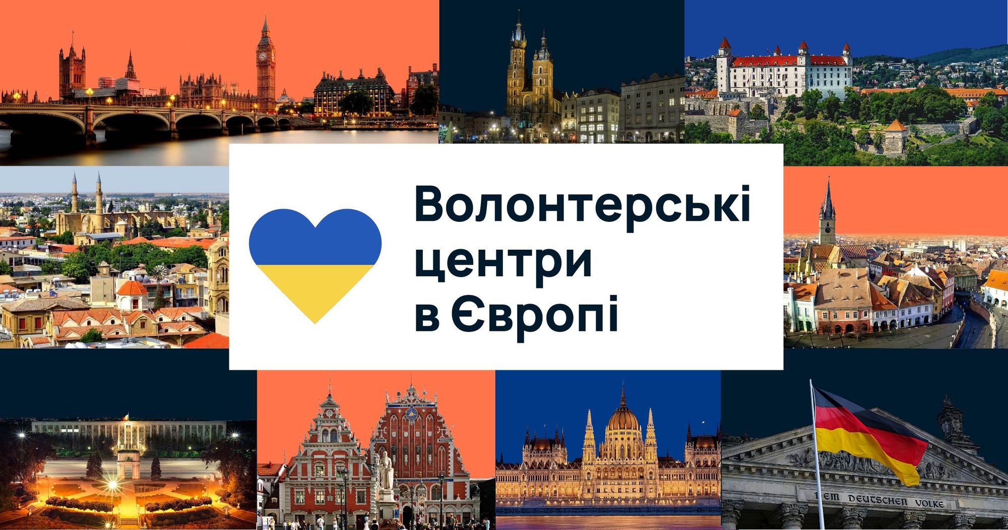 Допомога Україні: волонтерські ініціативи для українських біженців у Європі