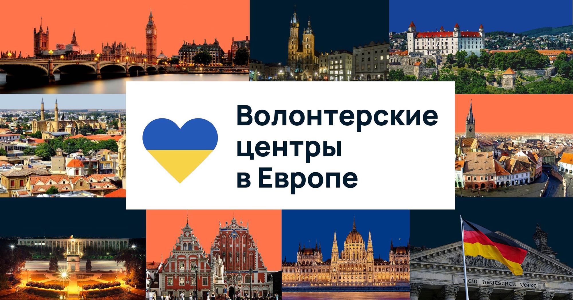 Помощь Украине: волонтерские инициативы для украинских беженцев в Европе
